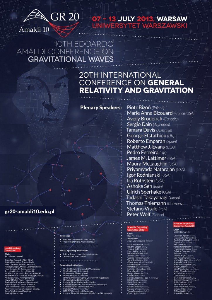 general relativity gravitational waves poster